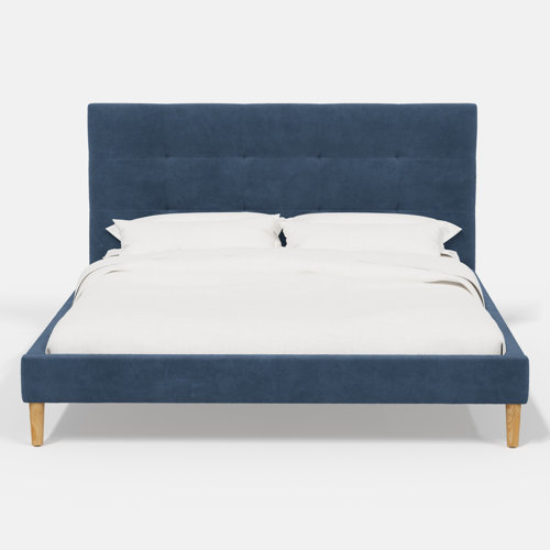 Hand Tufted Platform Bed